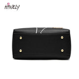 Embroidered Flower PU Leather Handbag Crossbody Bag