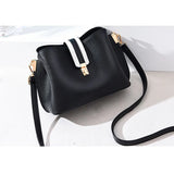 Hot Women PU Leather Handbags Bucket Vintage Shoulder Bags Messenger Bag