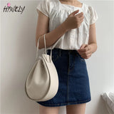 Women PU Leather Handbags Bucket Shoulder Bags