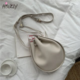 Women PU Leather Handbags Bucket Shoulder Bags