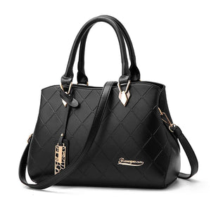 Hot Women PU Leather Handbags Vintage Shoulder Bags Messenger Bag High Bolsa