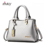 Hot Women PU Leather Handbags Vintage Shoulder Bags Messenger Bag High Bolsa