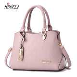 Hot Women PU Leather Handbags Vintage Shoulder Bags Messenger Bag High Bolsa