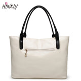 Women's 2-Pc PU Leather Handbag Set: Crossbody Bucket Bag & Shoulder Bag