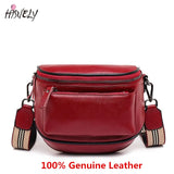 Vintage Leather Tote Bag Large Capacity Women Handbag