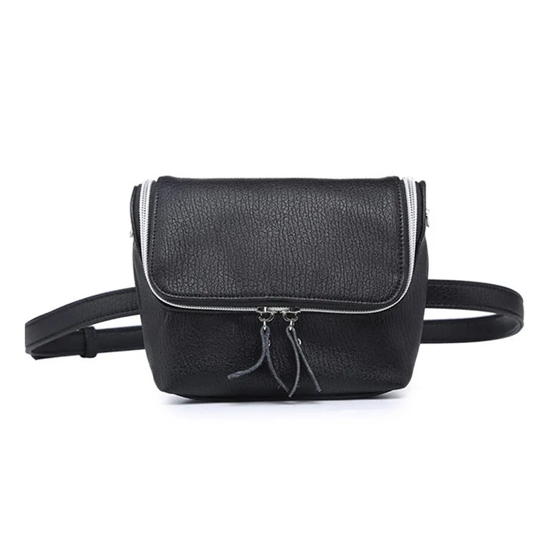 Women's Zipper Waist Bag Phone Purse Shoulder Bag Travel Packs