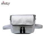 Women's Zipper Waist Bag Phone Purse Shoulder Bag Travel Packs