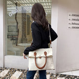 Canvas Shoulder Bags Large Capacity Casual Crossbody Handbag