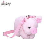 Cartoon Dinosaur Crossbody Bag Plush Toy Girl Shoulder Bag