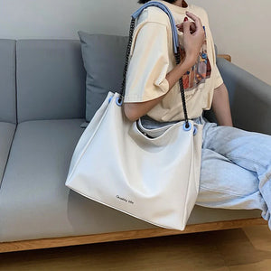 Stone Pattern Bucket Bag Braided Shoulder Bag