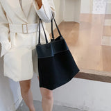 Stone Pattern Bucket Bag Women Underarm Bag