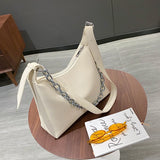 Women Stone Pattern Bucket Bag Casual Braided Shoulder Messenger Bag