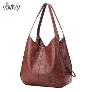 Vintage Women Hand bags Shoulder Bag Female Top-handle bucket Bag Sac a Main