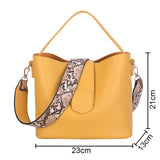 Women Handbag Leather Shoulder Bags 2 sets Casual Tote Bags sac a main