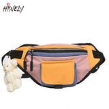 Men's Waist Bag, Women's Messenger Bag, Clear Chest Bag