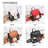 PU Leather Backpack for Teen Girls School Travel Shoulder Bag