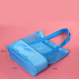Double-Deck Grid Bag Storage Organizer for Travel Men Women