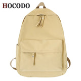 Women Backpack Teenager Girls Anti Theft Laptop Shoulder Bags Solid Travel