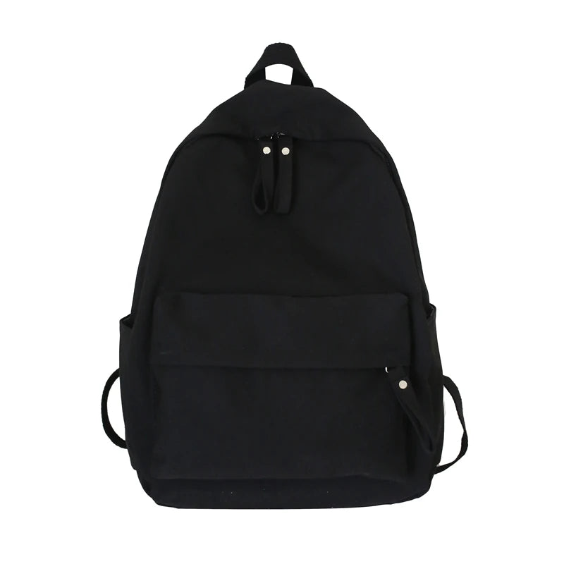 Women Backpack Teenager Girls Anti Theft Laptop Shoulder Bags Solid Travel