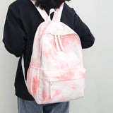Tie-Dye Women Backpack School Bag Teenage Girls Waterproof Travel Backpack