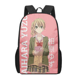 Anime lesbian Citrus 3D Print School Bags for Boys Girls Backpacks