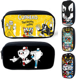 Kid's Cuphead Mugman Bag Pencil Case School Supplies