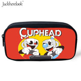 Kid's Cuphead Mugman Bag Pencil Case School Supplies