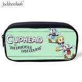 Kid's Cuphead Mugman Bag Pencil Case School Supplies