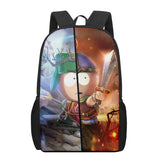 South-Park 16Inch 3D Print Orthopedic Backpack Kids School Bag