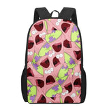 SpongeBobs Cartoon Print Men Backpack Boys School Bags Teen Daily Bagpack
