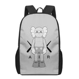 Kaw 3D Pattern School Bag for Children Book Bags Kids Backpack