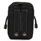 Canvas Waist Pack Belt Zipper Bags Men Casual Molle Waist Packs Large Capacity