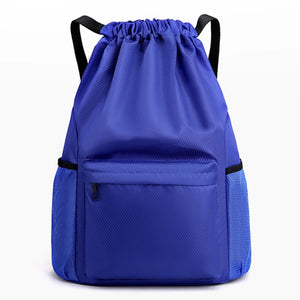 Drawstring Backpack School Gym Drawstring Bag Casual String Knapsack