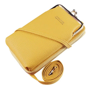 Small Crossbody Bag Women Mini Leather Shoulder Messenger Clutch Phone Purse