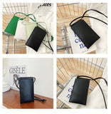 Small Crossbody Bag Mini Matte Leather Shoulder Messenger Clutch Purse
