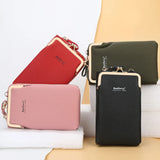 Small Crossbody Bag Women Matte Leather Shoulder Clutch