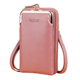 Matte Leather Crossbody Bag Women Shoulder Messenger Clutch