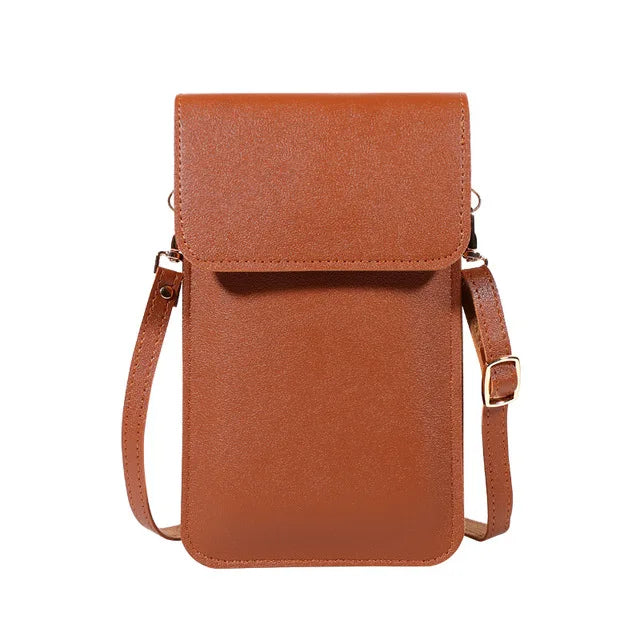 Small Crossbody Bags Women Mini Matte Leather Shoulder Messenger Bag Clutch