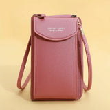 Small Crossbody Bags Women Matte Leather Shoulder Messenger Bag Clutch