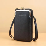 Mini Matte Leather Small Crossbody Bag Women Shoulder Messenger Clutch Purse