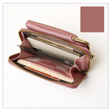 Mini Matte Leather Crossbody Bag for Women