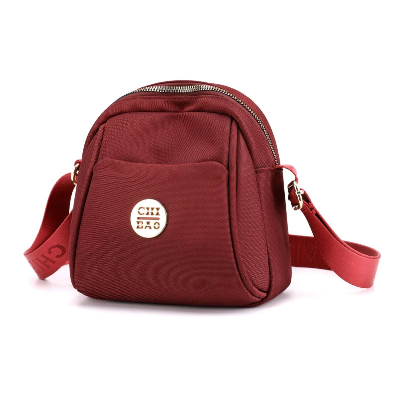 Small Crossbody Bag Women Mini Nylon Shoulder Messenger Bag Clutch Bolsas