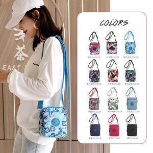 Women Mini Nylon Crossbody Bag Clutch Messenger Purse Handbag Waist Bags