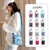 Women Mini Nylon Crossbody Bag Clutch Messenger Purse Handbag Waist Bags