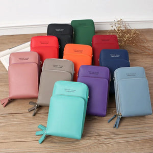 Small Leather Crossbody Bag Women Shoulder Messenger Clutch Phone Purse Handbag