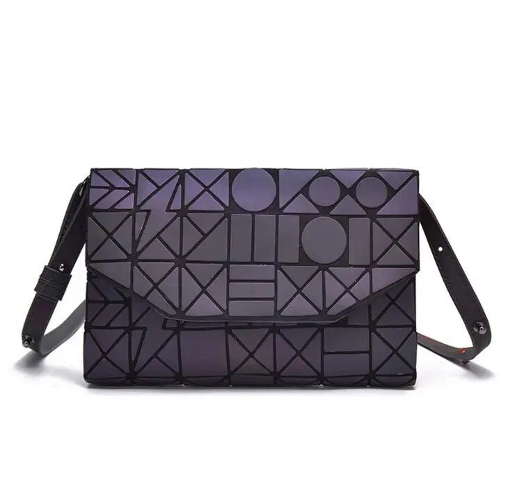 Luminous Geometric Crossbody Shoulder Bag