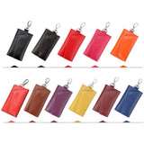 Multifunctional Faux Leather Key Case Holder Wallet