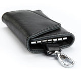 Multifunctional Faux Leather Key Case Holder Wallet