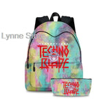 Technoblade Holiday Candy Cane Backpack for Teens
