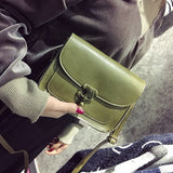 Lock Shoulder Bag Small Square Bags for Women Messenger Bags